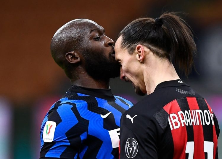 Romelu Lukaku Inter Zlatan Ibrahimovic Milan