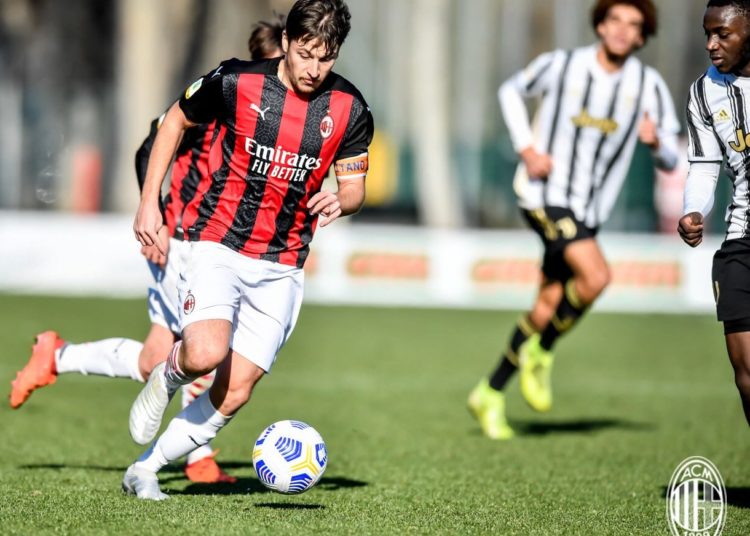 Milan Primavera official lineup against Torino