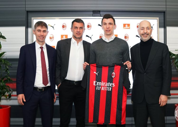 Mandzukic during the presentation: “I have always been ambitious”