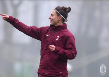 Veronica Boquete of AC Milan Women
