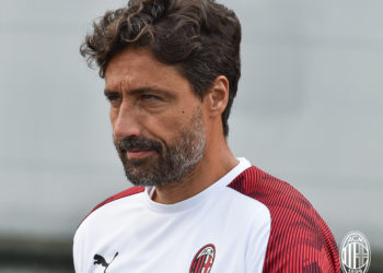 Milan Primavera coach Federico Giunti