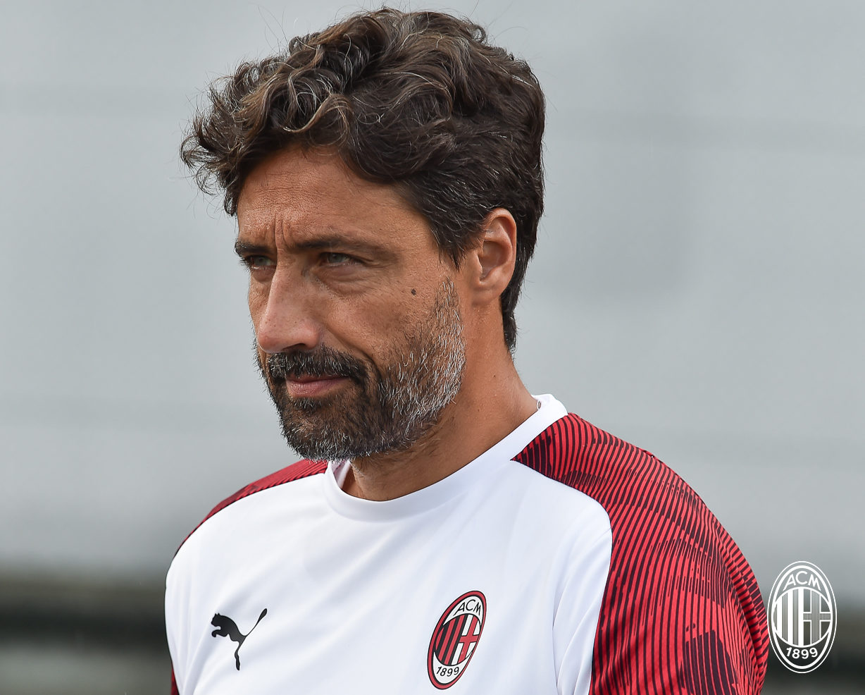 Milan Primavera coach Federico Giunti