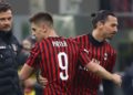 Where does Mandzukic rank among Milan strikers signed in winter?