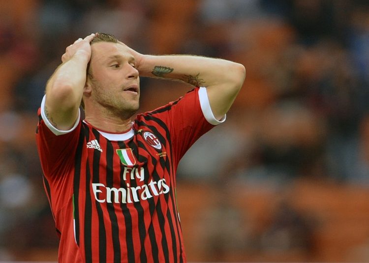 Antonio Cassano AC Milan كاسانو ميلان