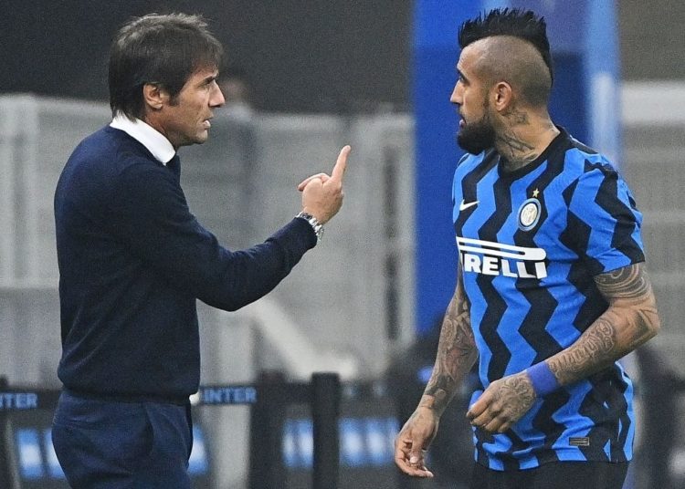 Antonio Conte: “Vidal still has issues. I’m not sure if he’ll be available…”