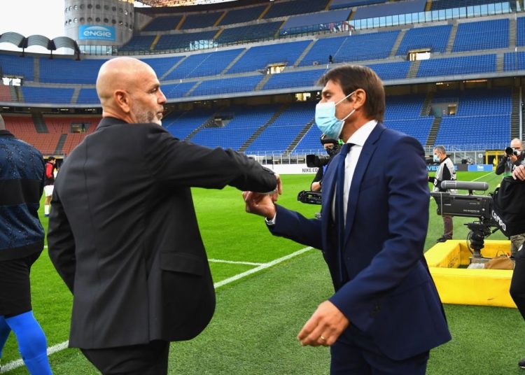 Stefano Pioli AC Milan Antonio Conte