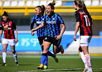 Internazionale claim first-ever win against AC Milan in the Coppa Italia semi-final first leg