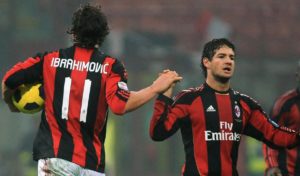 Alexandre Pato Zlatan Ibrahimovic AC Milan