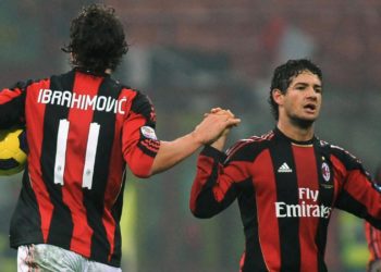 Alexandre Pato Zlatan Ibrahimovic AC Milan