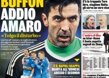 Gazzetta front page: Ibra’s season is over. Milan has Torino’s trap to face