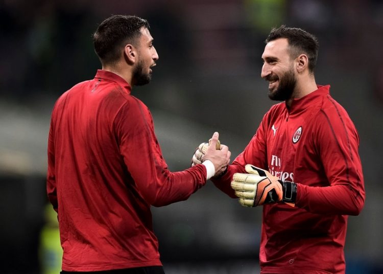Antonio Donnarumma and Gianluigi Donnarumma