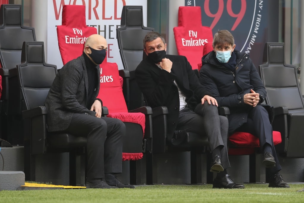 AC Milan management Gazidis Maldini Massara