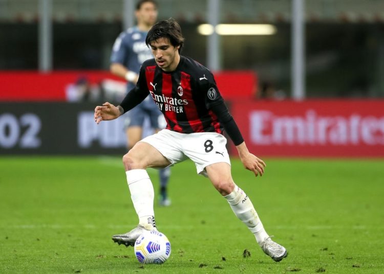 Official: Tonali set to miss the game against Torino
