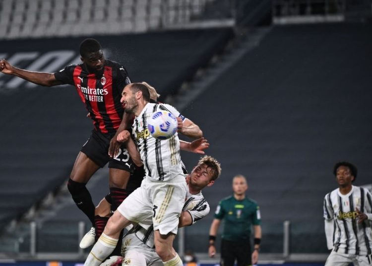 Fikayo Tomori of AC Milan