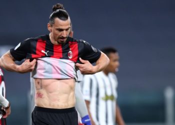 AC Milan striker Zlatan Ibrahimovic