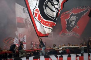 AC Milan ultra fans