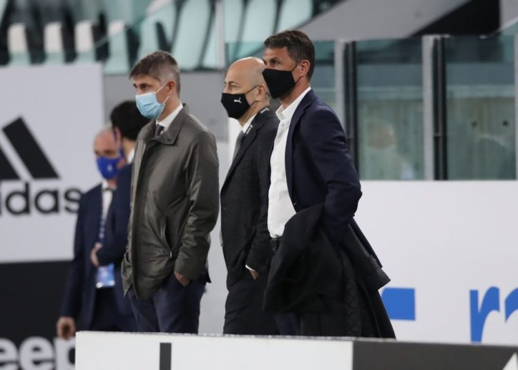AC Milan management Maldini gazidis massara
