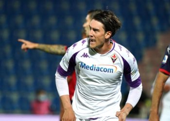 Dusan Vlahovic of Fiorentina