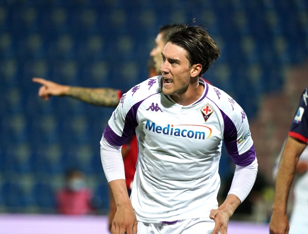 Dusan Vlahovic of Fiorentina