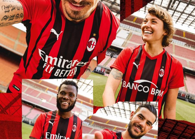 Official: AC Milan reveals the new homekit of the next season