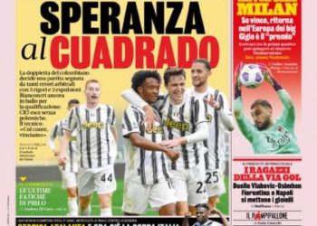 Gazzetta front page: Milan’s victory equals a Champions League return and Gigio is the reward