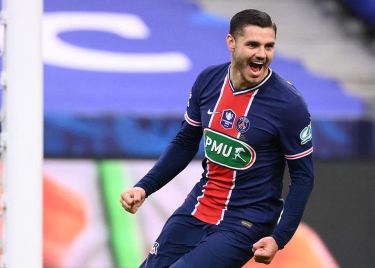 Muaro Icardi of PSG