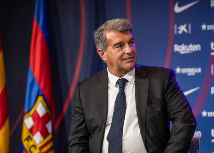 Juan Laporta fc barcelona لابورتا