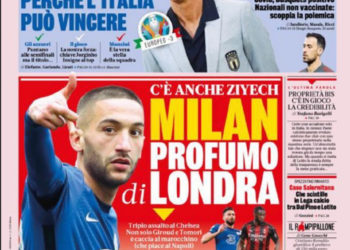 Gazzetta front page: Milan planning raid on Chelsea with a triple mercato hit. Donnarumma to PSG is almost done