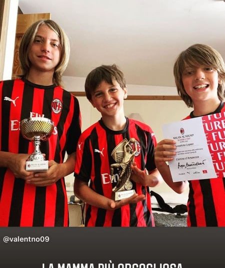 Wanda Nara, Icardi’s wife, enrolls her three children in AC Milan club