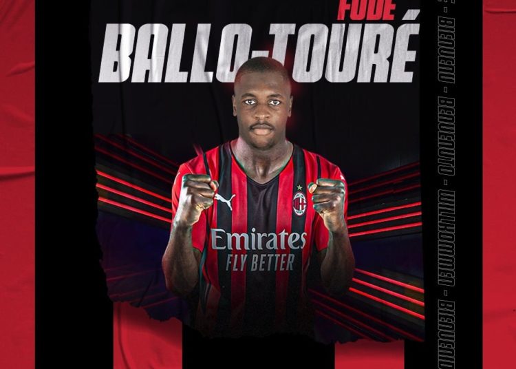 Official: Fodé Ballo-Touré joins AC Milan