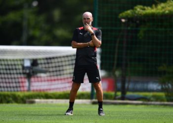 MN: Coach Stefano Pioli arrives to Casa Milan