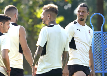 Striker Zlatan Ibrahimovic returns to group training