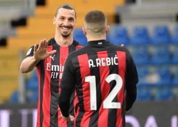 ante rebic zlatan ibrahimovic ac milan