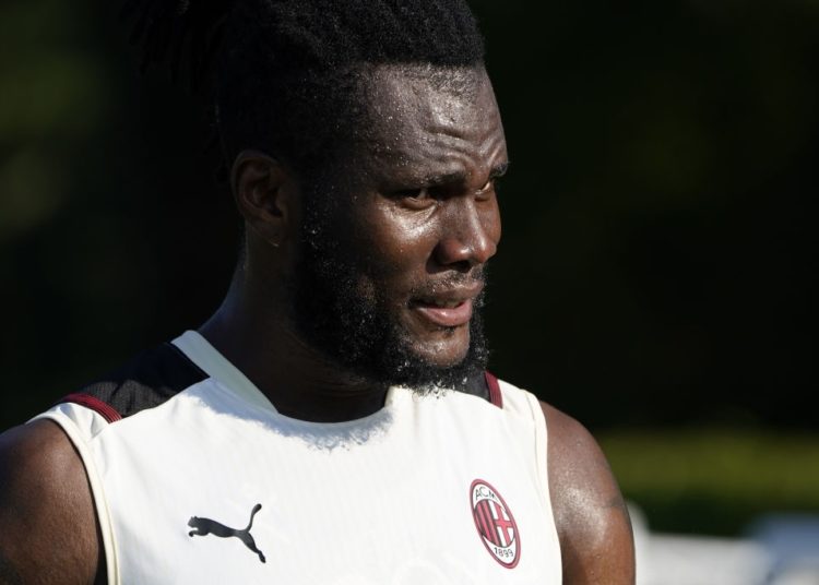 Franck Kessie of AC Milan