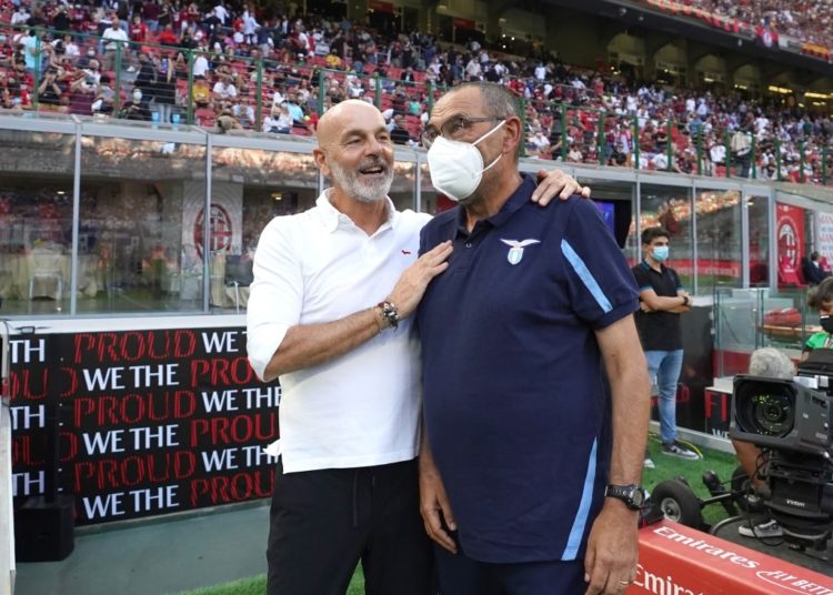 pioli ac milan sarri lazio