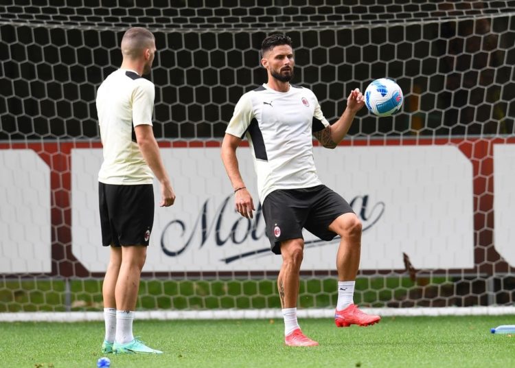 Gazzetta: Striker Olivier Giroud in pole position to start against Juventus while Rebic set to rest on the bench