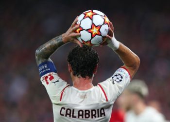 Davide Calabria of AC Milan