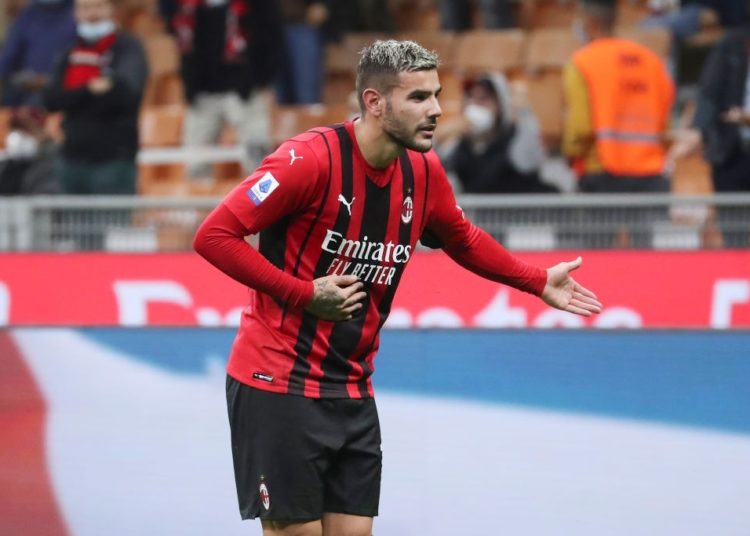 Theo Hernandez of AC Milan