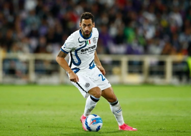 Hakan Calhanoglu of Inter