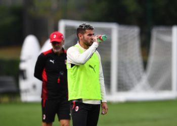 Theo Hernandez of AC Milan