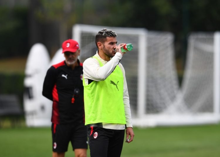 Theo Hernandez of AC Milan