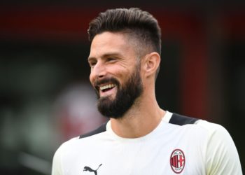 Giroud of AC Milan