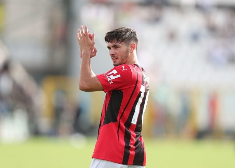Brahim Diaz of AC Milan