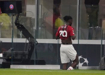 Franck Kessié of AC Milan