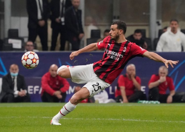 Alessandro Florenzi of AC Milan