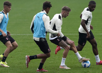 Milan immediately back to work as he prepares his team for the Serie A fixture vs Bologna