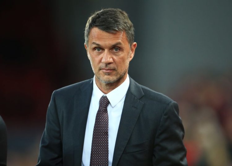 AC Milan technical director Paolo Maldini