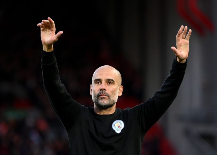 Guardiola of Manchester City