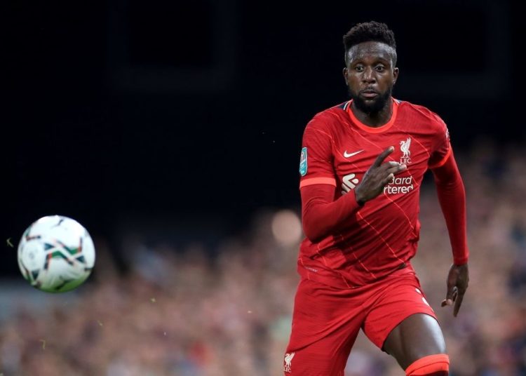Divock Origi of Liverpool