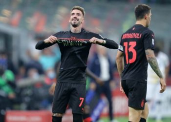 Samu Castillejo of AC Milan